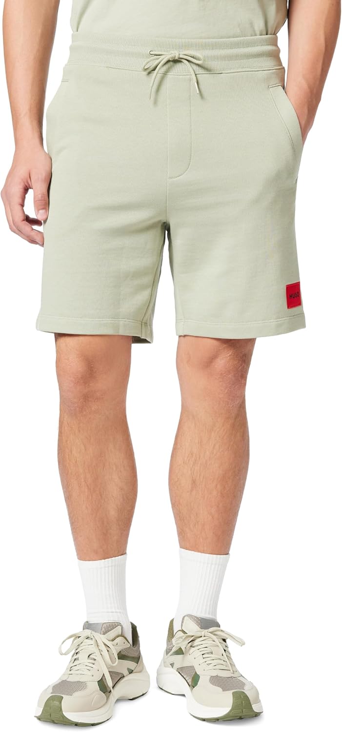 Detalle de Hugo Diz222 10231445 01 Jersey_Trousers Homme — Jersey et pantalon pour homme en coton