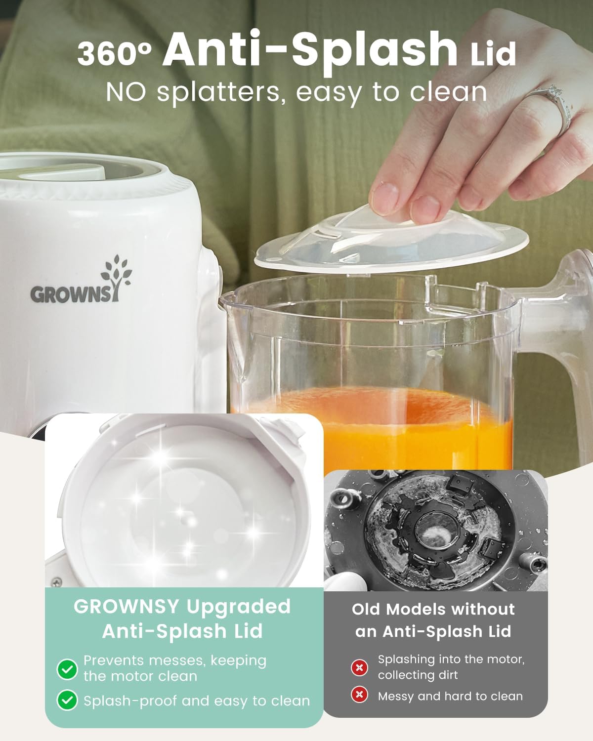Thumbnail 6 de GROWNSY Baby Food Maker 1-Step