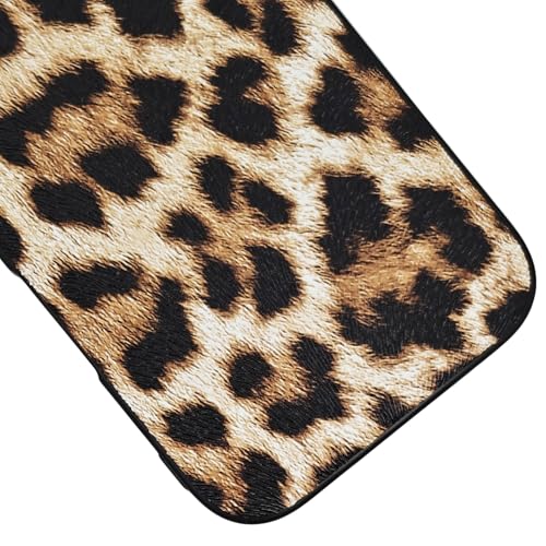 Thumbnail 4 de DMaos iPhone 12 Pro / iPhone 12: cover leopardata in ecopelle marrone per 6,1