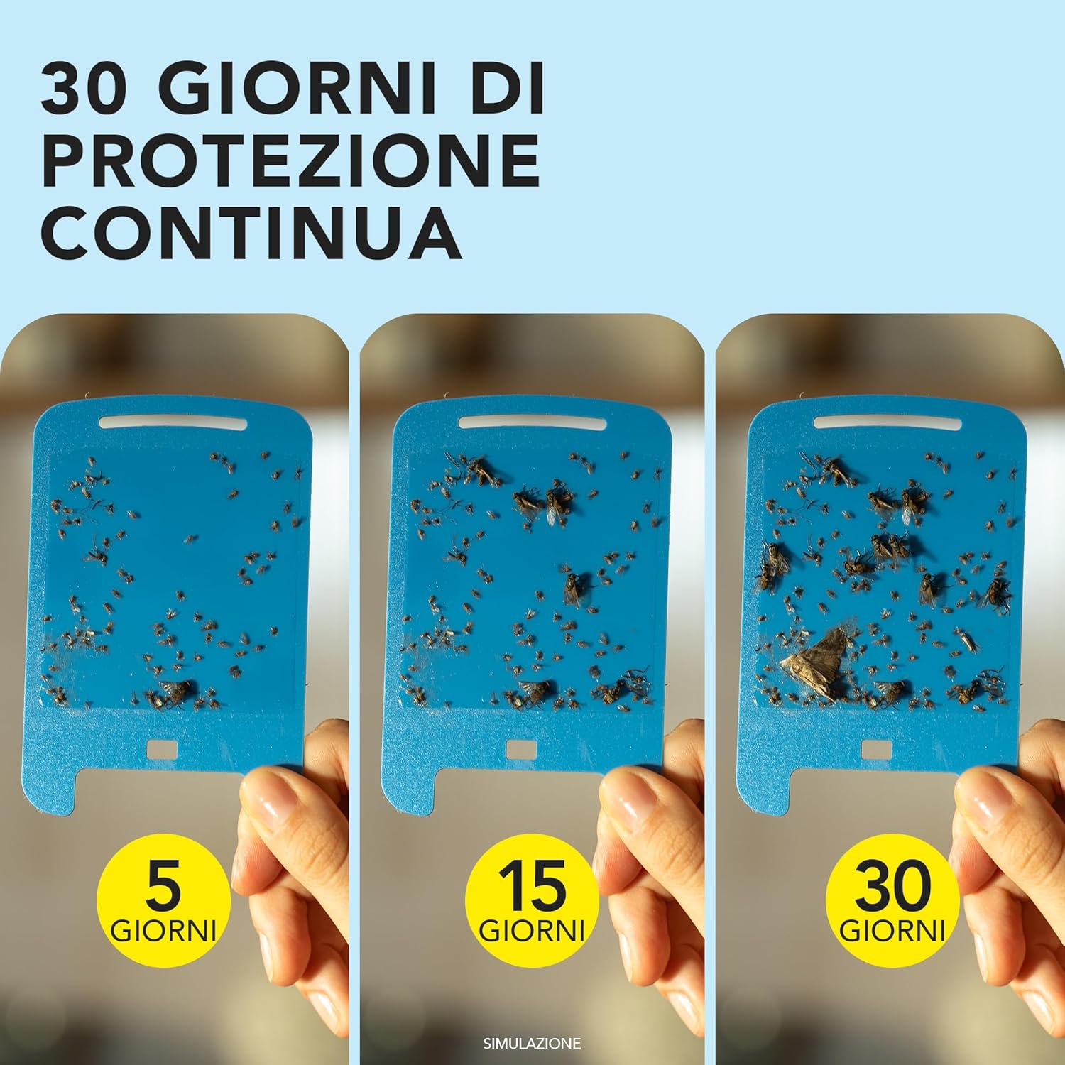 Thumbnail 6 de Raid Essentials Trappola per insetti volanti con base e ricarica 24/7 senza insetticida