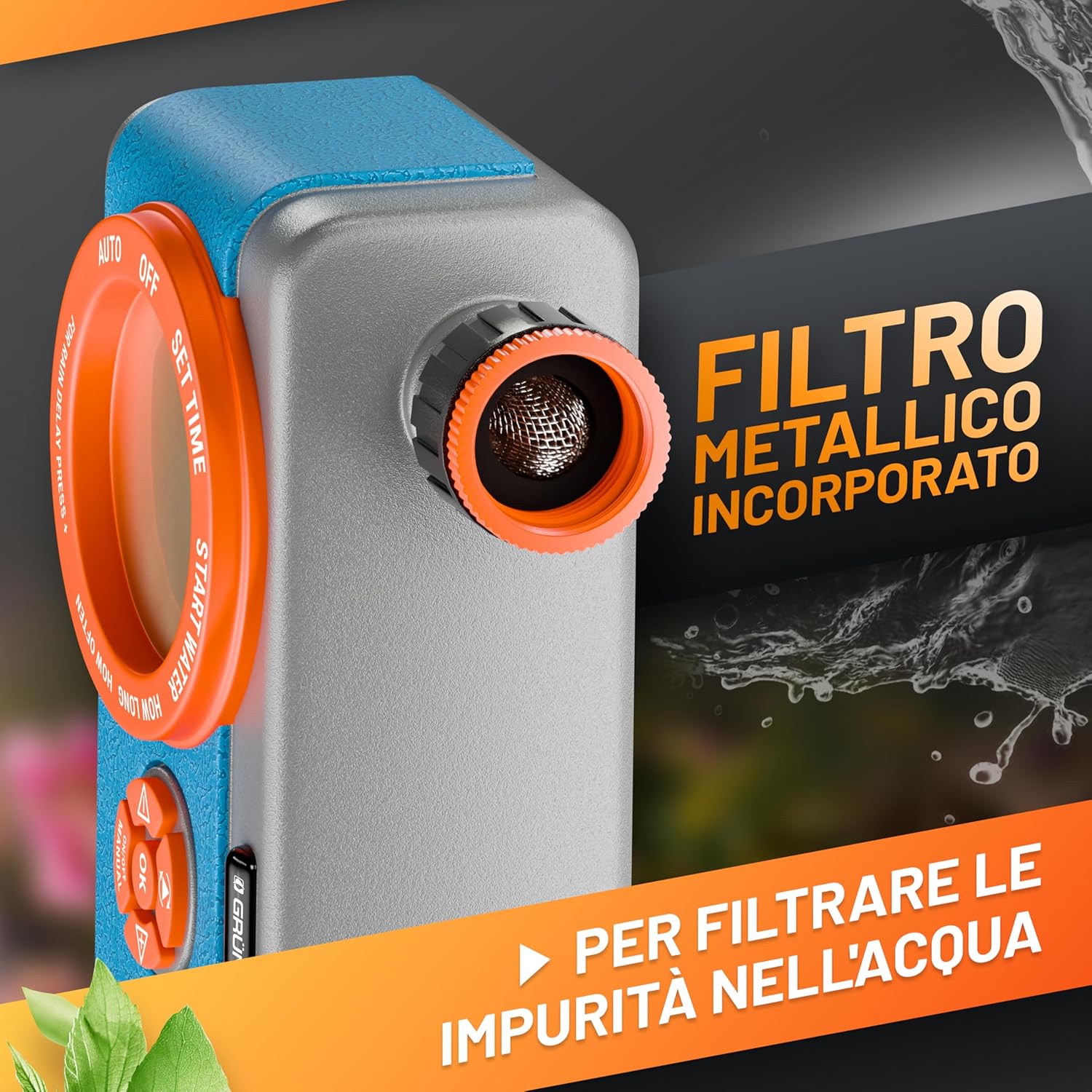 Thumbnail 3 de GRÜNTEK Centralina per irrigazione (Timer Automa…) – Controllo preciso dell’irrigazione domestica