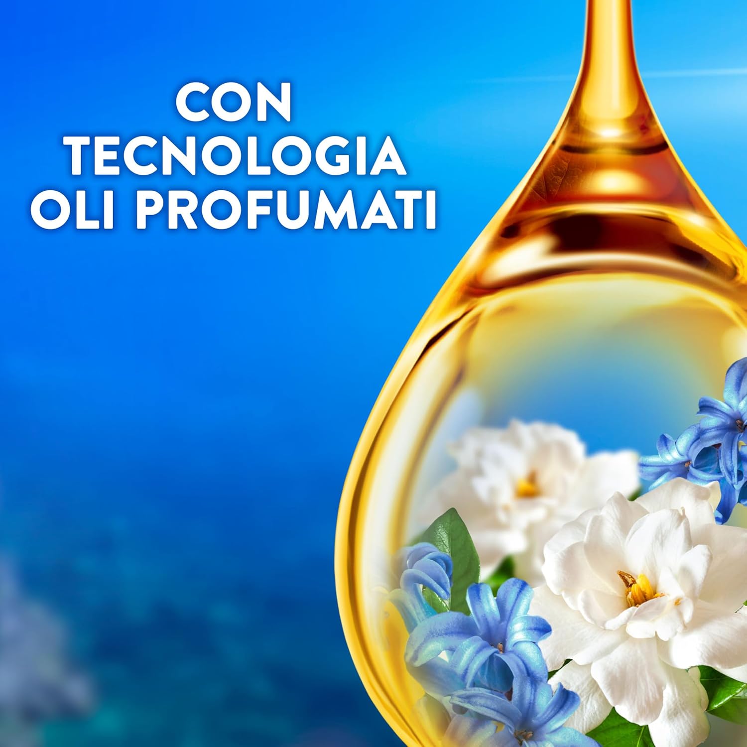 Detalle de Lenor Ammorbidente Lavatrice Concentrato Capri – Note di Gardenia e Giacinto, 440 Lavaggi