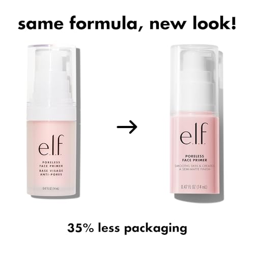 Detalle de e.l.f. Poreless Face Primer: Skin-Smoothing Matte Base for Pores & Fine Lines