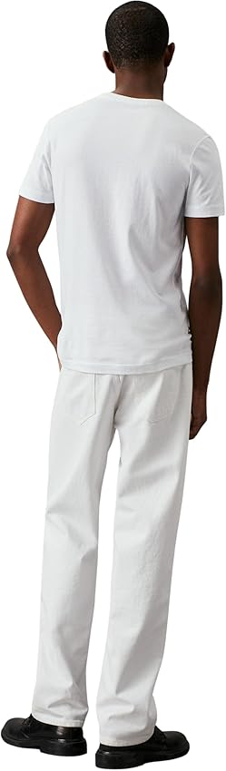 Thumbnail 1 de Calvin Klein Camiseta Slim Fit Hombre CK Essential 👕 Blanco L