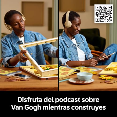 Thumbnail 4 de LEGO Art Vincent van Gogh 🌻 Maqueta 3D para Decoración