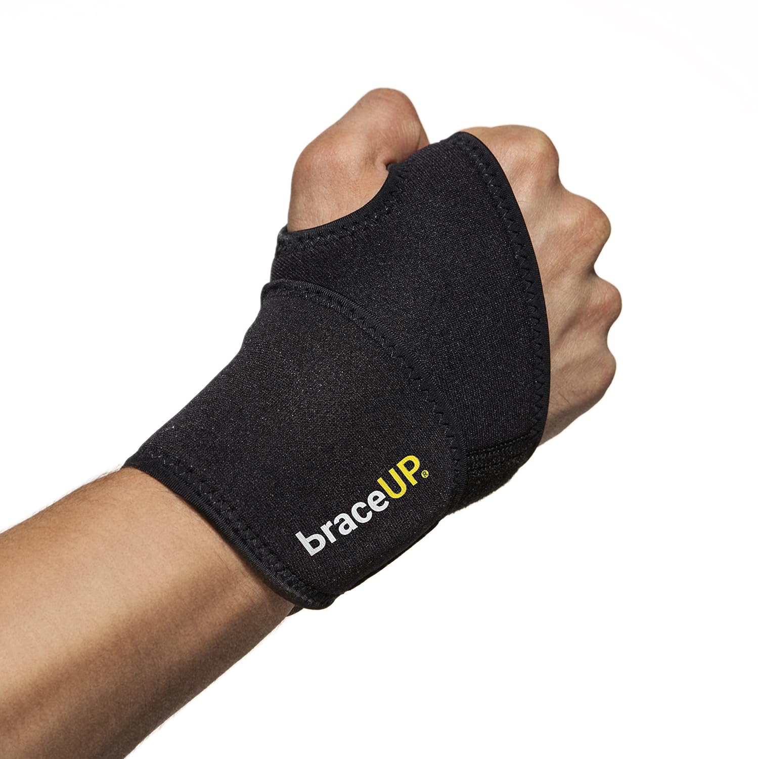 Detalle de BraceUP Attelle Poignet – Bande de compression, orthèse poignet, soutien ajustable pour sport et rééducation
