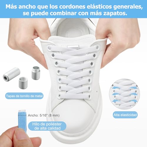 Thumbnail 1 de Puzeam cordones elásticos sin nudo 120 cm