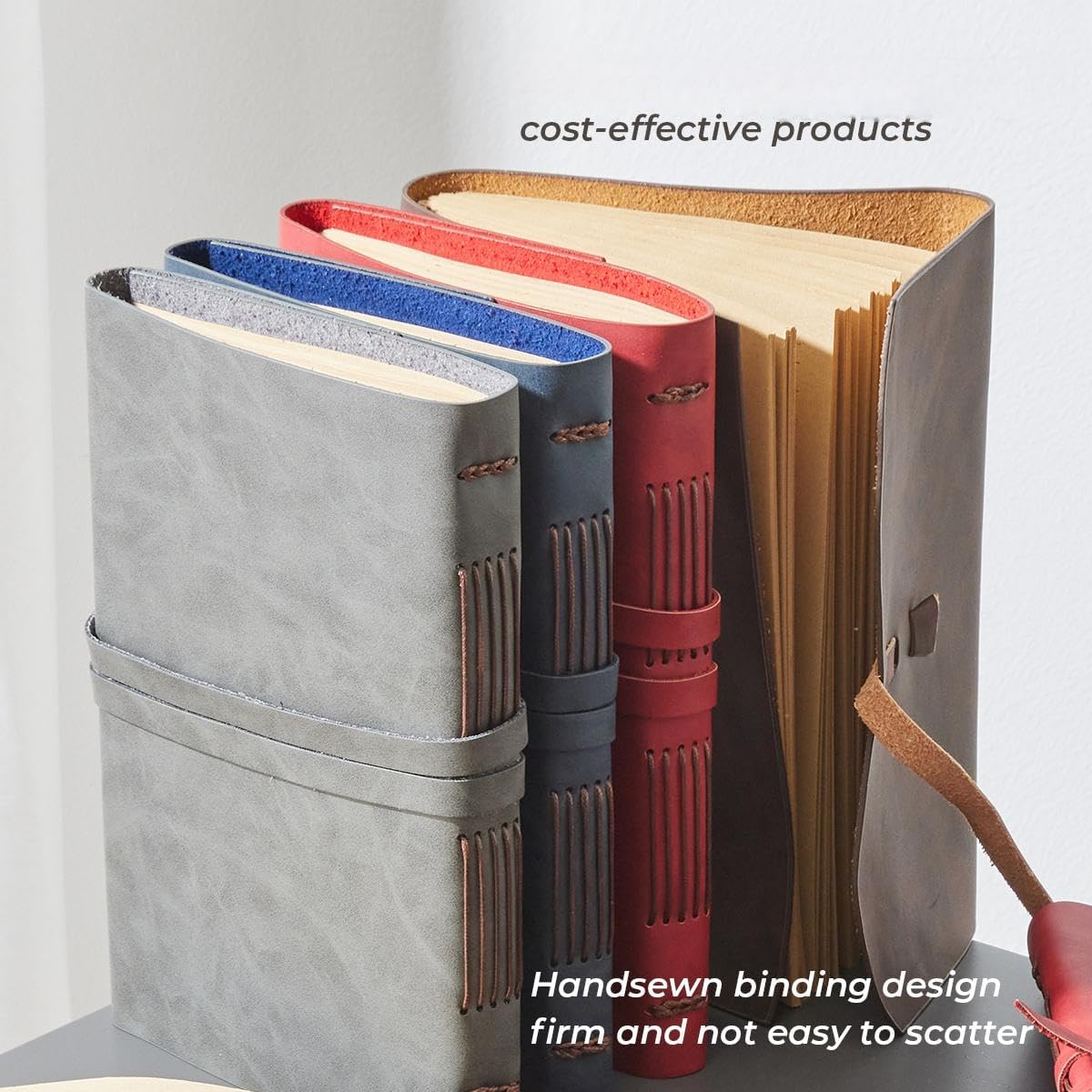 Detalle 2 de RILIHO Leather Journal Notebook, 5 x 7.1 Inches