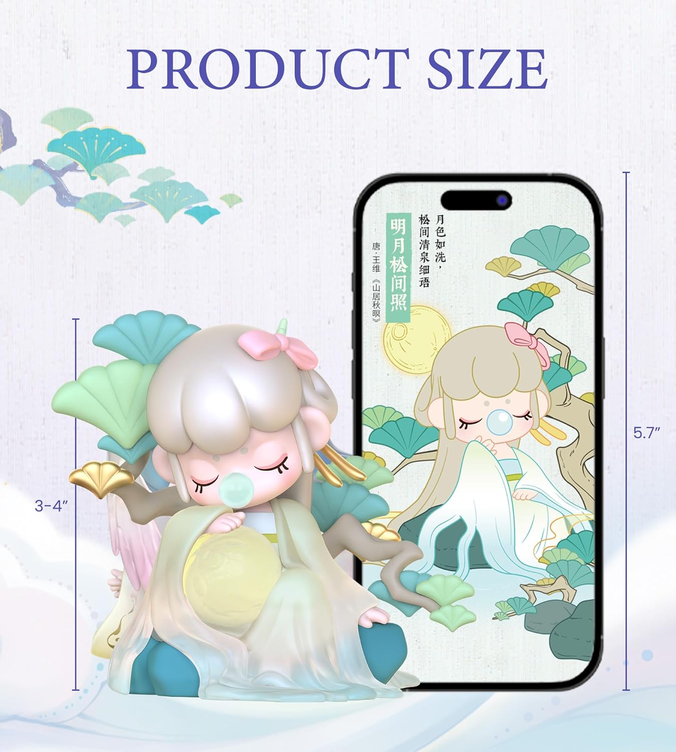 Detalle de Rolife Nanci Poetic Charm Surprise Box collectible toy