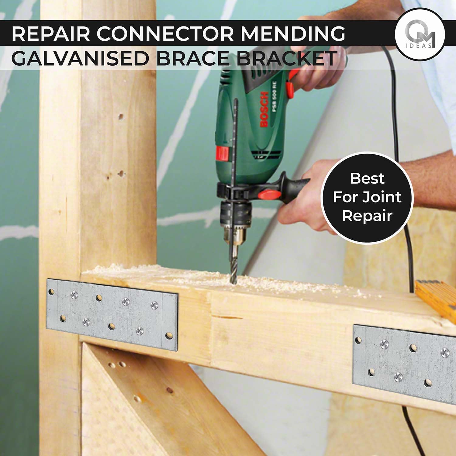 Thumbnail 4 de OMIDEAS Flat Joining Plates 100 x 40 x 2 mm