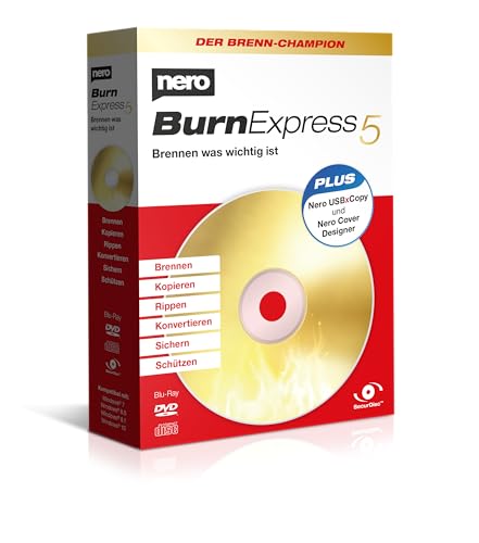 Detalle de Nero Burn Express 5 – Masterizza, Copia e Proteggi con SecurDisc 4.0