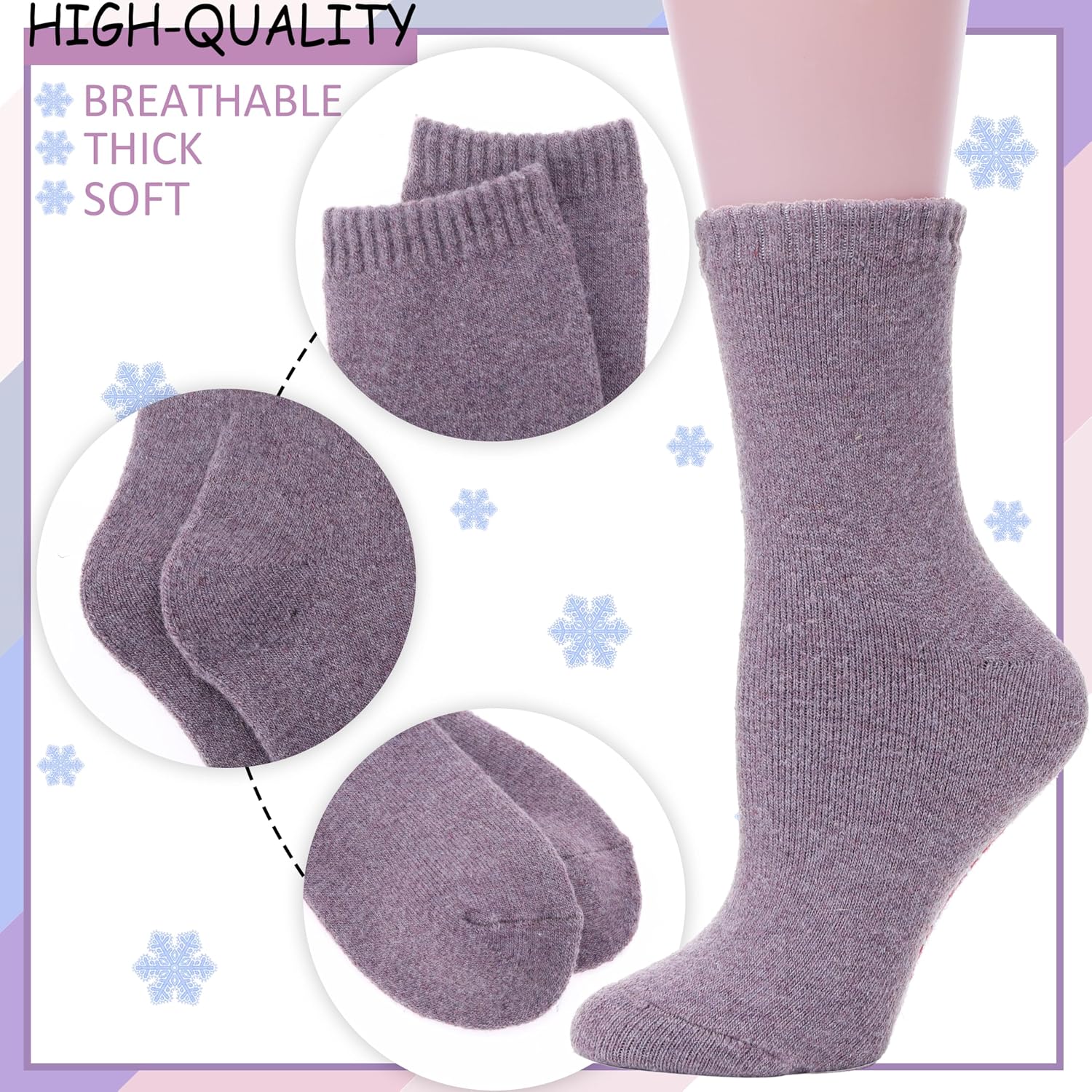 Detalle 2 de PROETRADE Merino Socks 5-Pack