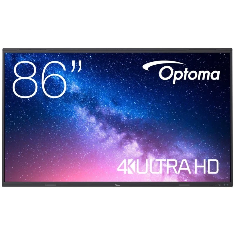 Optoma Premium Creative Touch Serie 5 de 86" pantalla interactiva táctil con certificación Google EDLA