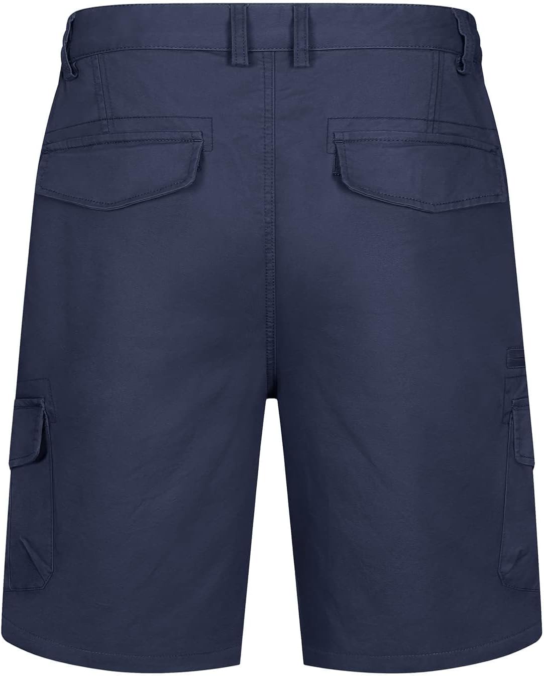 Detalle de TACVASEN men’s elasticated waist cargo shorts with 7 pockets
