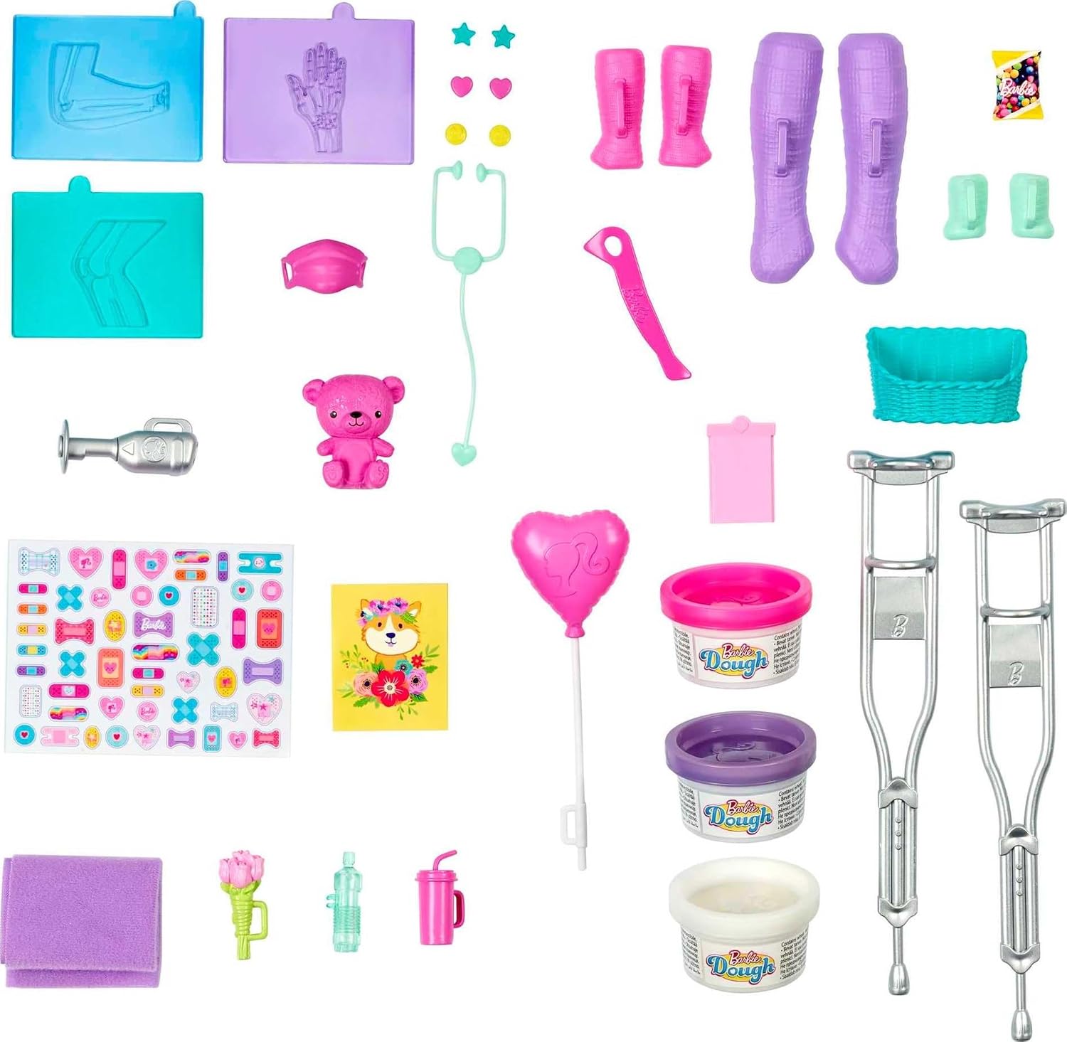 Detalle 2 de Barbie Fast Cast Clinic playset, 12-inch