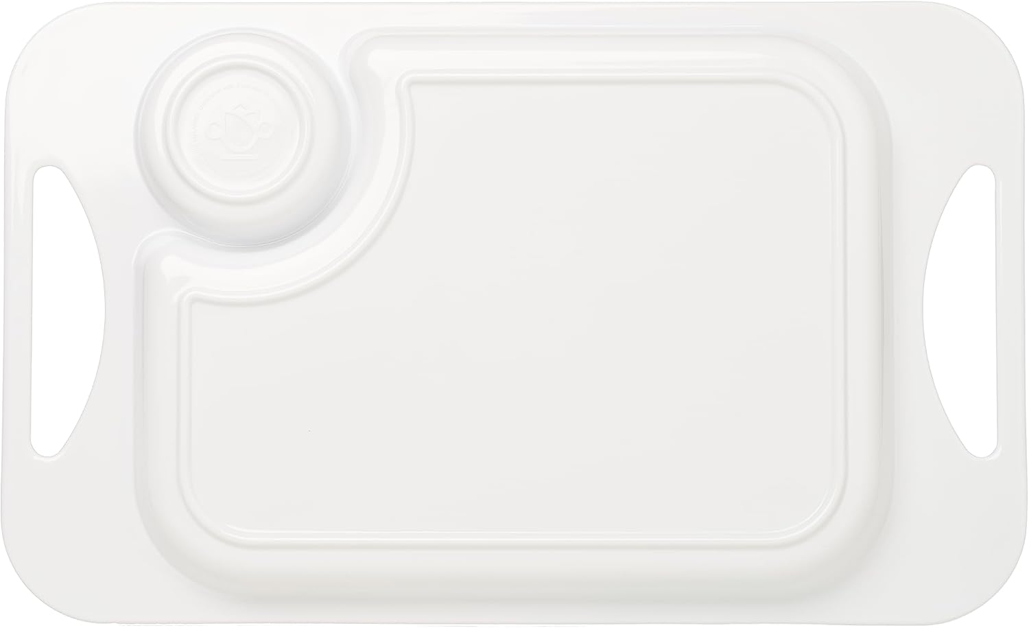 Thumbnail 1 de Lightweight melamine snack tray 33.8cm