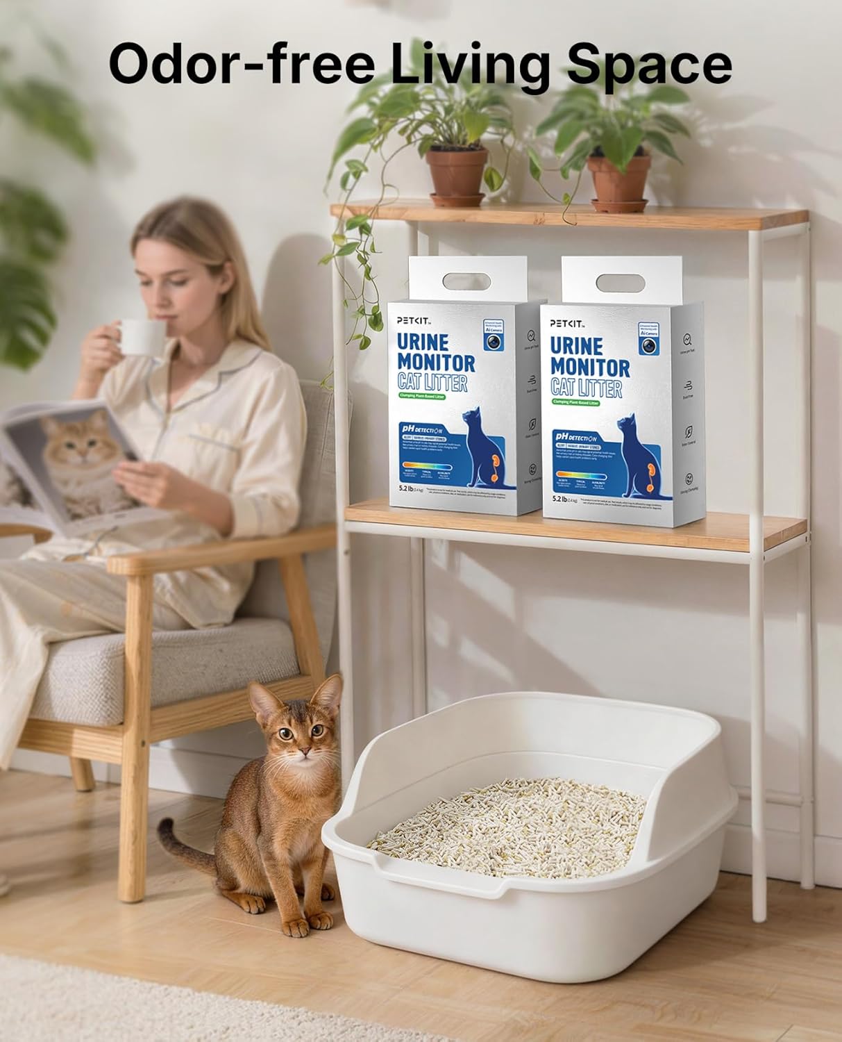 Thumbnail 5 de PETKIT Tofu Cat Litter Urine Monitor