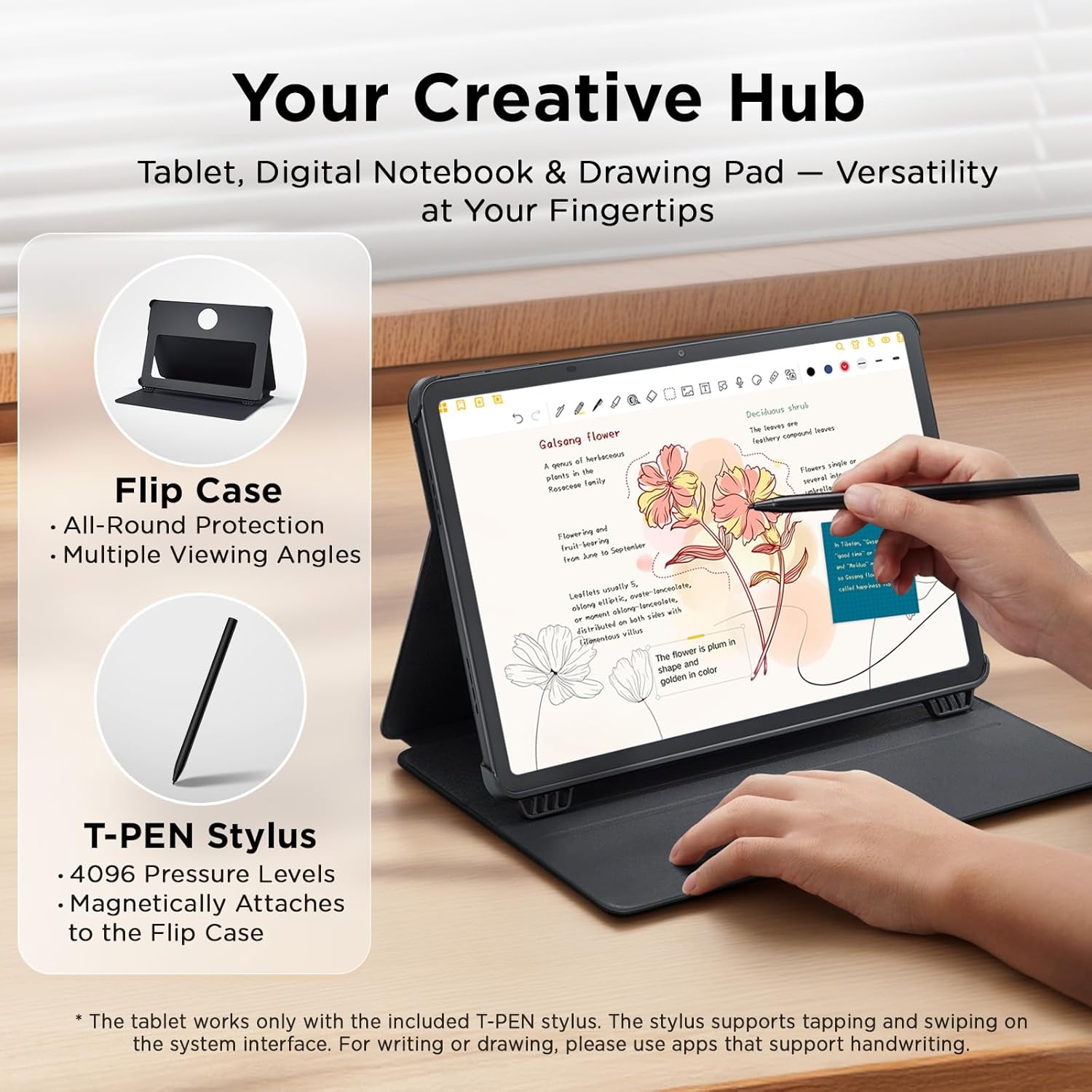 Thumbnail 1 de TCL NXTPAPER 11 Plus Android Tablet (11.5-inch 120Hz 2.2K) with Stylus & Flip Case, 256GB