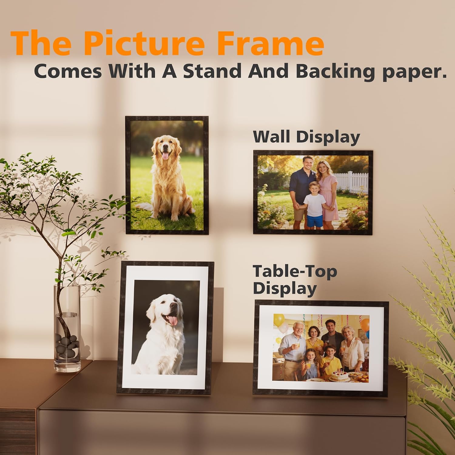 Thumbnail 4 de 50 x 70 picture frames set of 3