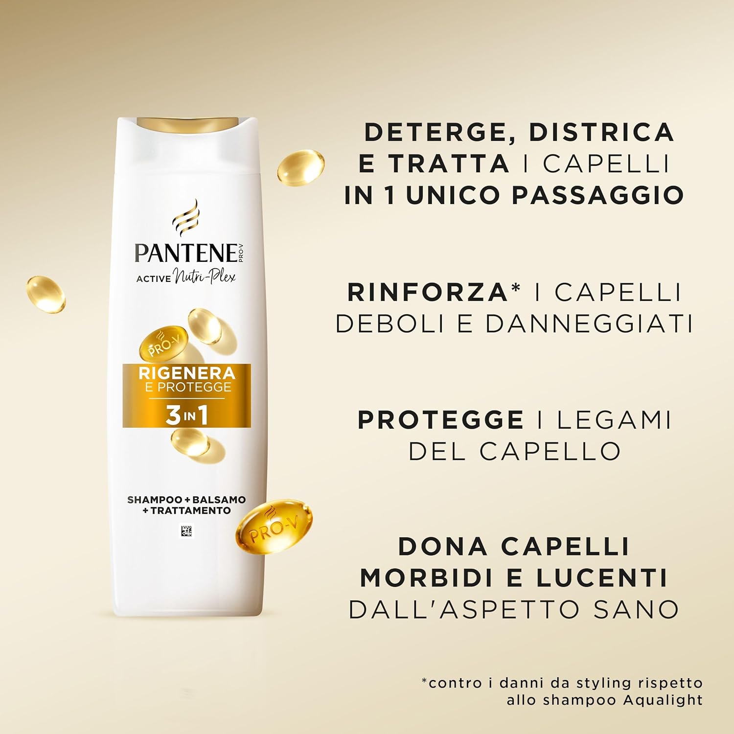 Detalle 1 de Pantene Pro‑V Rigenera E Protegge 6x300ml
