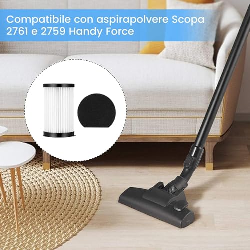 Thumbnail 1 de Sunnila Filtri di Ricambio per Ariete Handy Force 2761/2759 – Kit 8+8