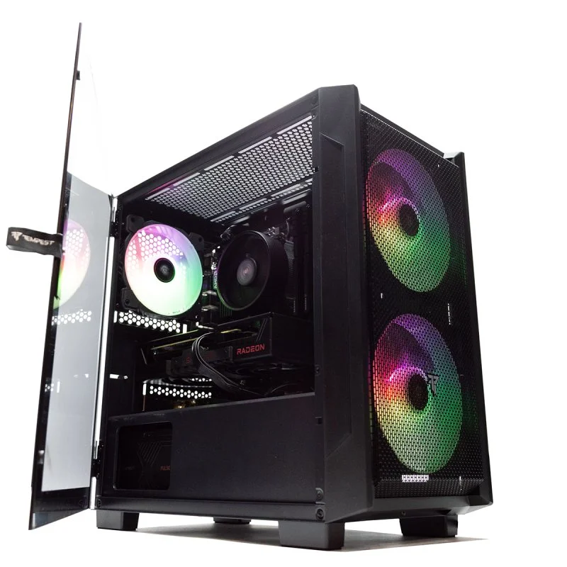 Detalle de PcCom Lite AMD Ryzen 5 5500 / 16GB / 1TB SSD / RX 9060 XT 16GB | Windows 11 Home