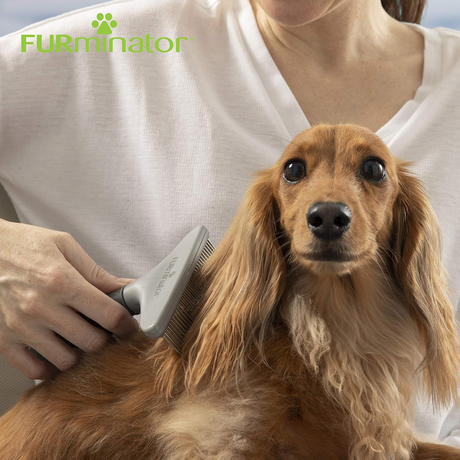 Detalle 2 de Furminator Râteau – Peigne de démêlage pour chien et chat