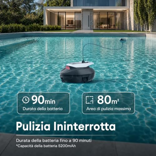 Thumbnail 5 de Pooleco P10: Robot piscina wireless a doppio motore per piscine fino a 80 m²