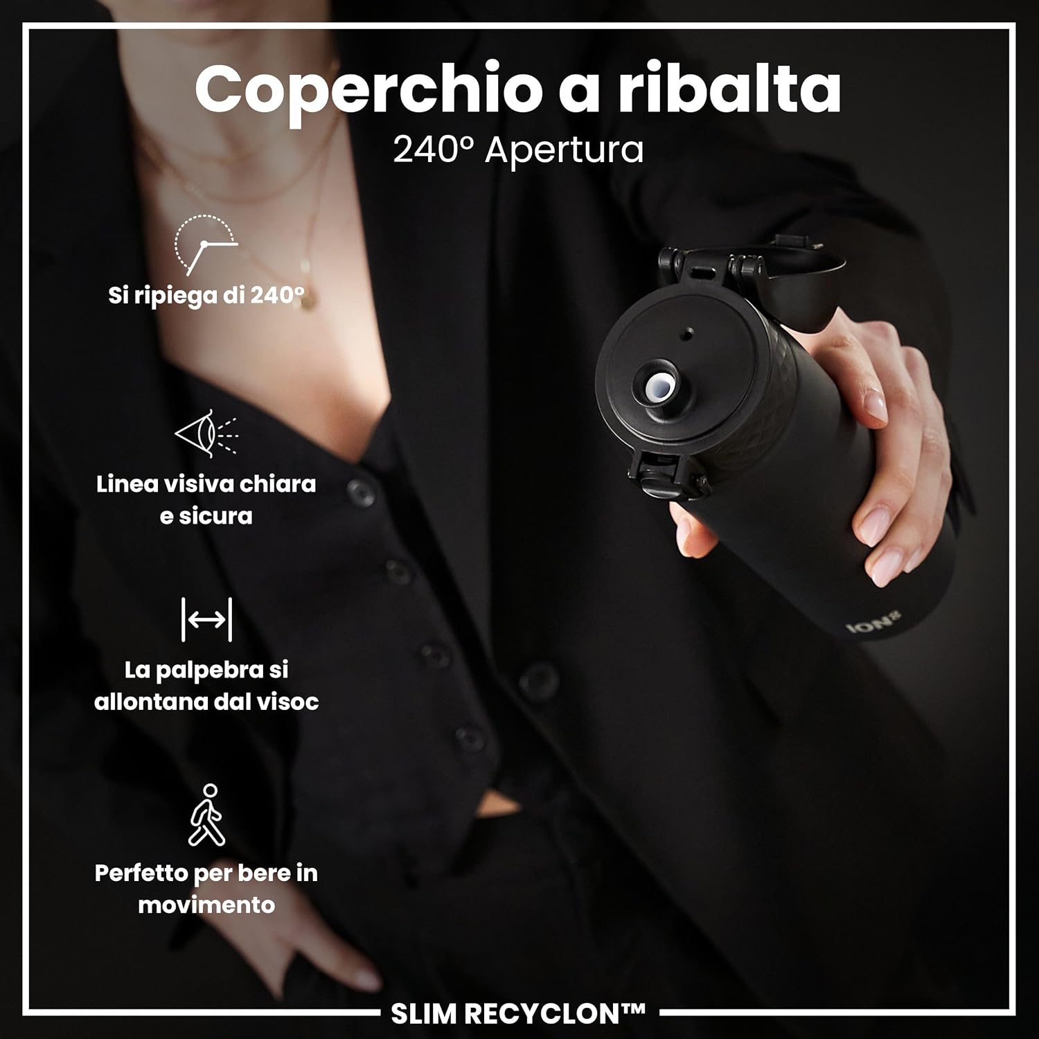 Detalle 2 de Ion8 Borraccia a prova di perdite 🥤