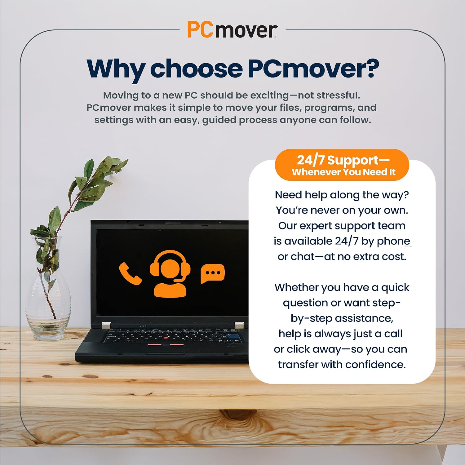 Thumbnail 6 de Laplink PCmover Professional — Move Your Applications, Files, and Settings to a New PC (1 Use License)
