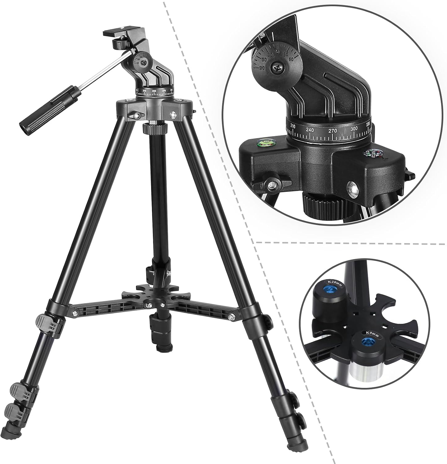 Thumbnail 4 de EACONN 80mm Aperture Travel Refractor Telescope – Compact, Portable & Ready for Beginners