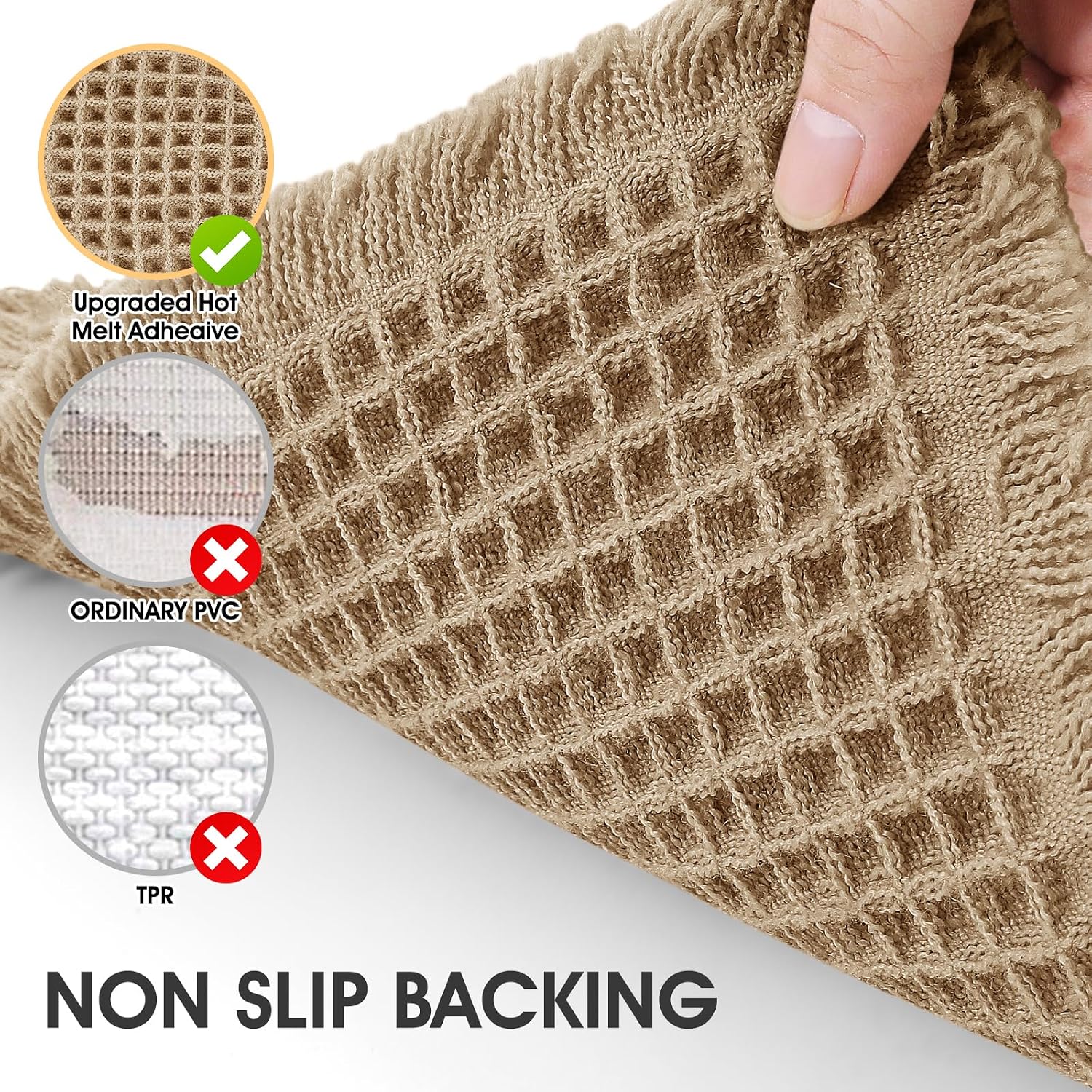 Thumbnail 4 de Extra Large Waffle Bath Mat 72" x 24"