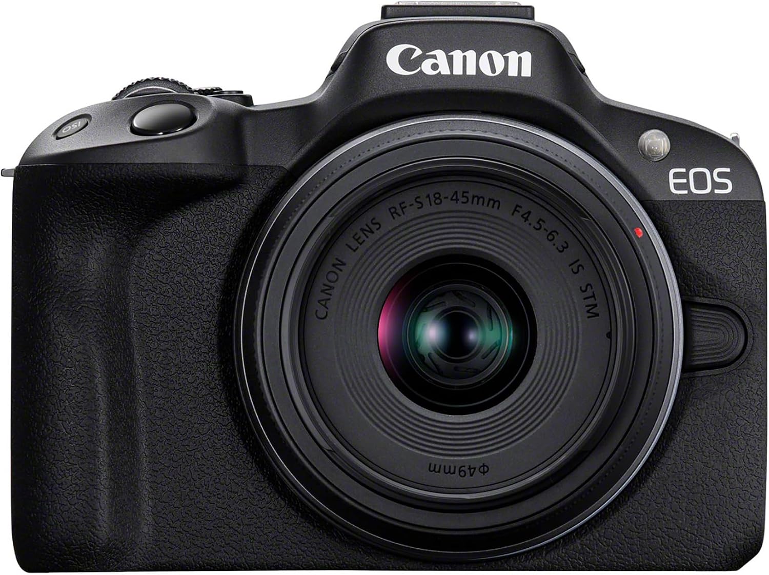 Detalle de Canon EOS R50 + RF-S 18-45mm F4.5-6.3 IS STM kit (24.2MP APS-C, UHD 4K, vari-angle touchscreen)