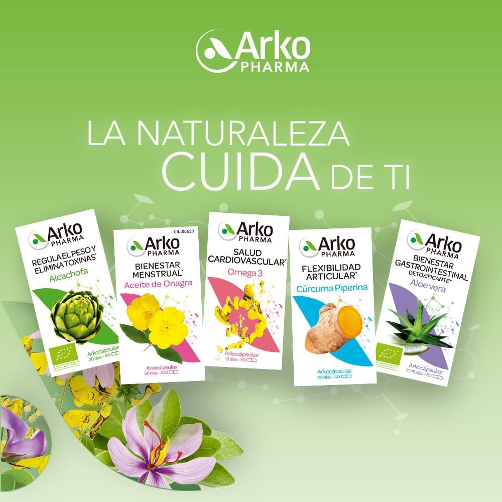 Thumbnail 5 de Arkopharma Arkocápsulas Aceite de Onagra 💊 Bienestar Femenino 200 cápsulas