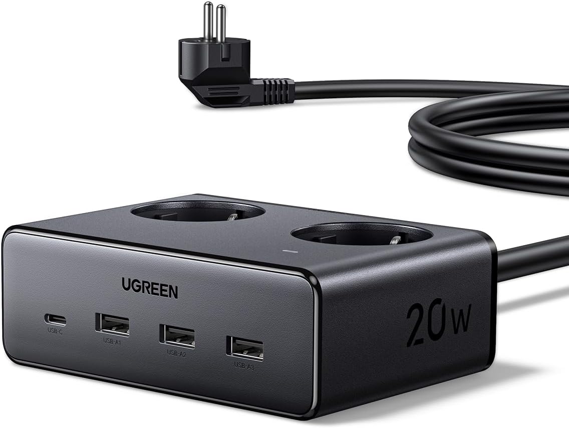 UGREEN Ciabatta Multipresa 6 in 1 3680W