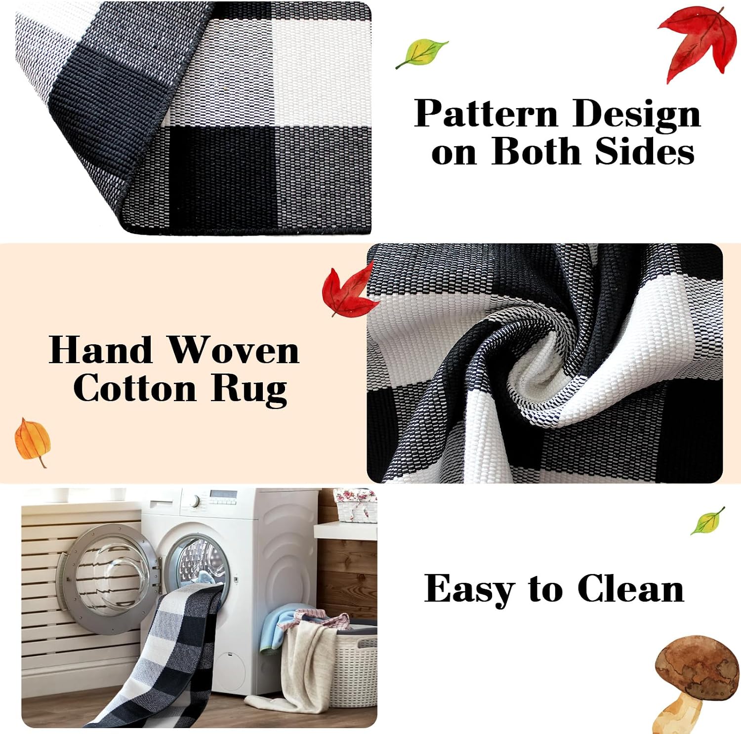 Detalle de Fall Door Mat Set 43" x 28