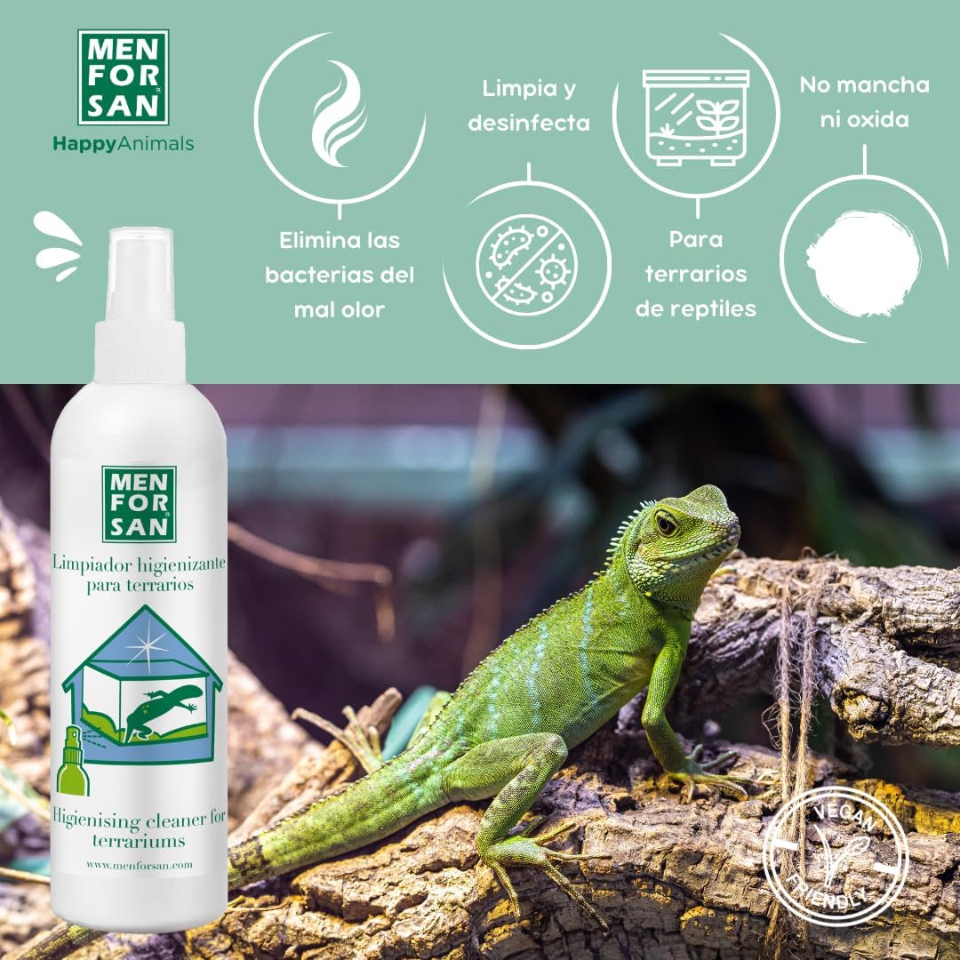 Thumbnail 2 de MENFORSAN Men for San Spray assainissant al Citron per la pulizia dei terrari di rettili (250 ml)