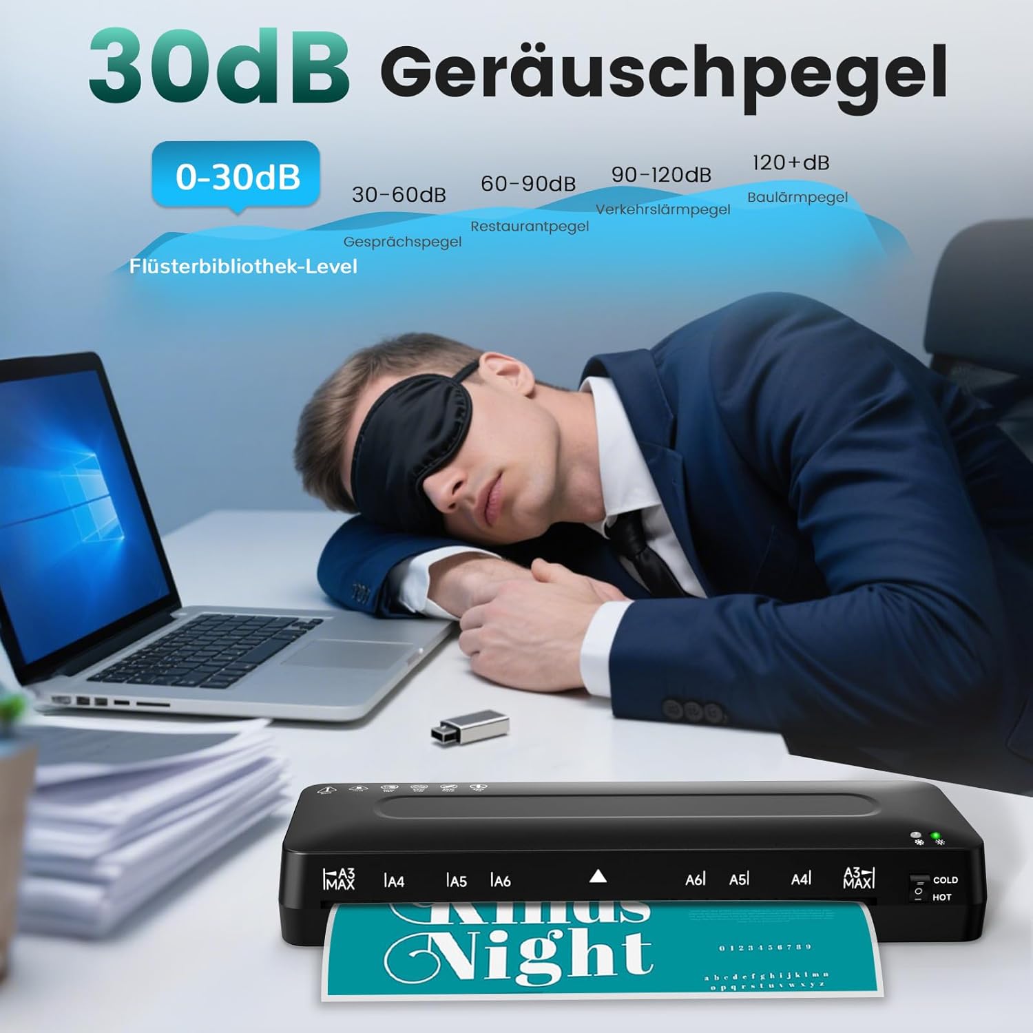 Thumbnail 4 de A3 Laminiergerät 355 mm/min laminieren 📷