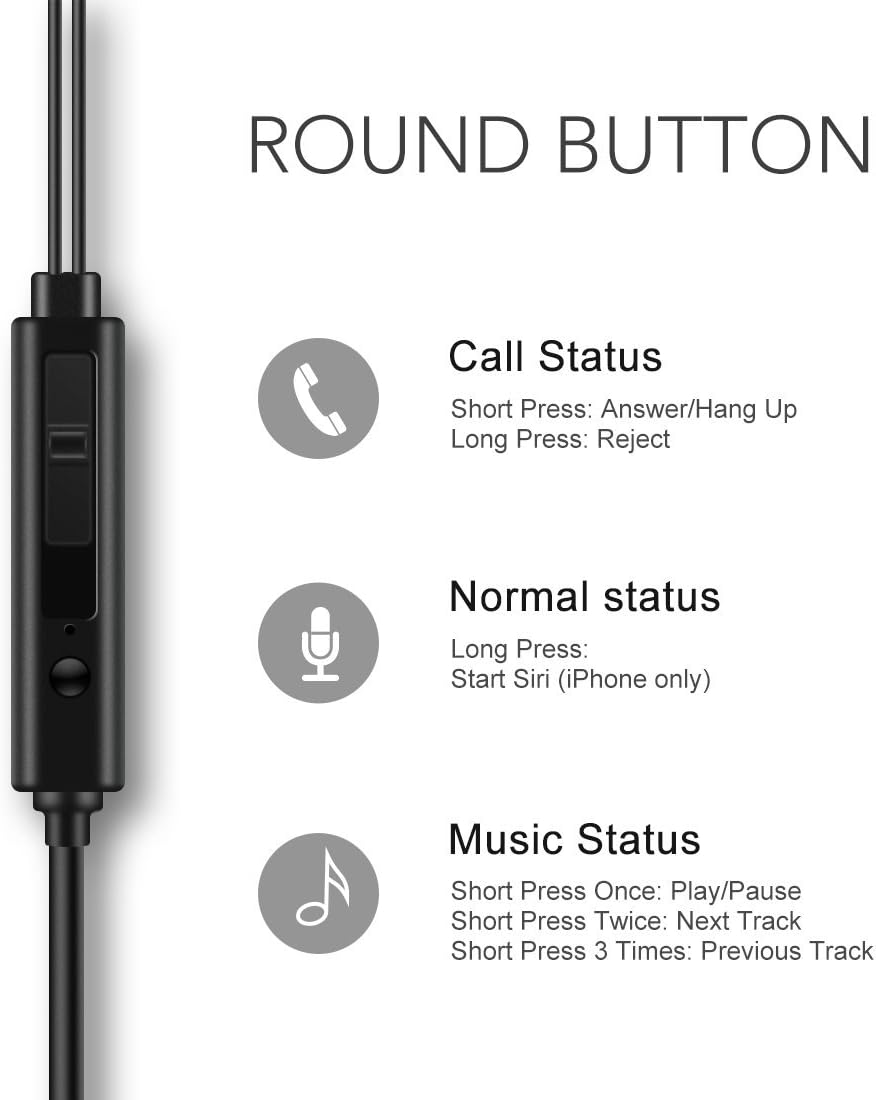 Thumbnail 3 de AGPTEK Sleep Earbuds – In-Ear Sleeping Earphones with Ultra-Soft Silicone, Mic and Volume Control