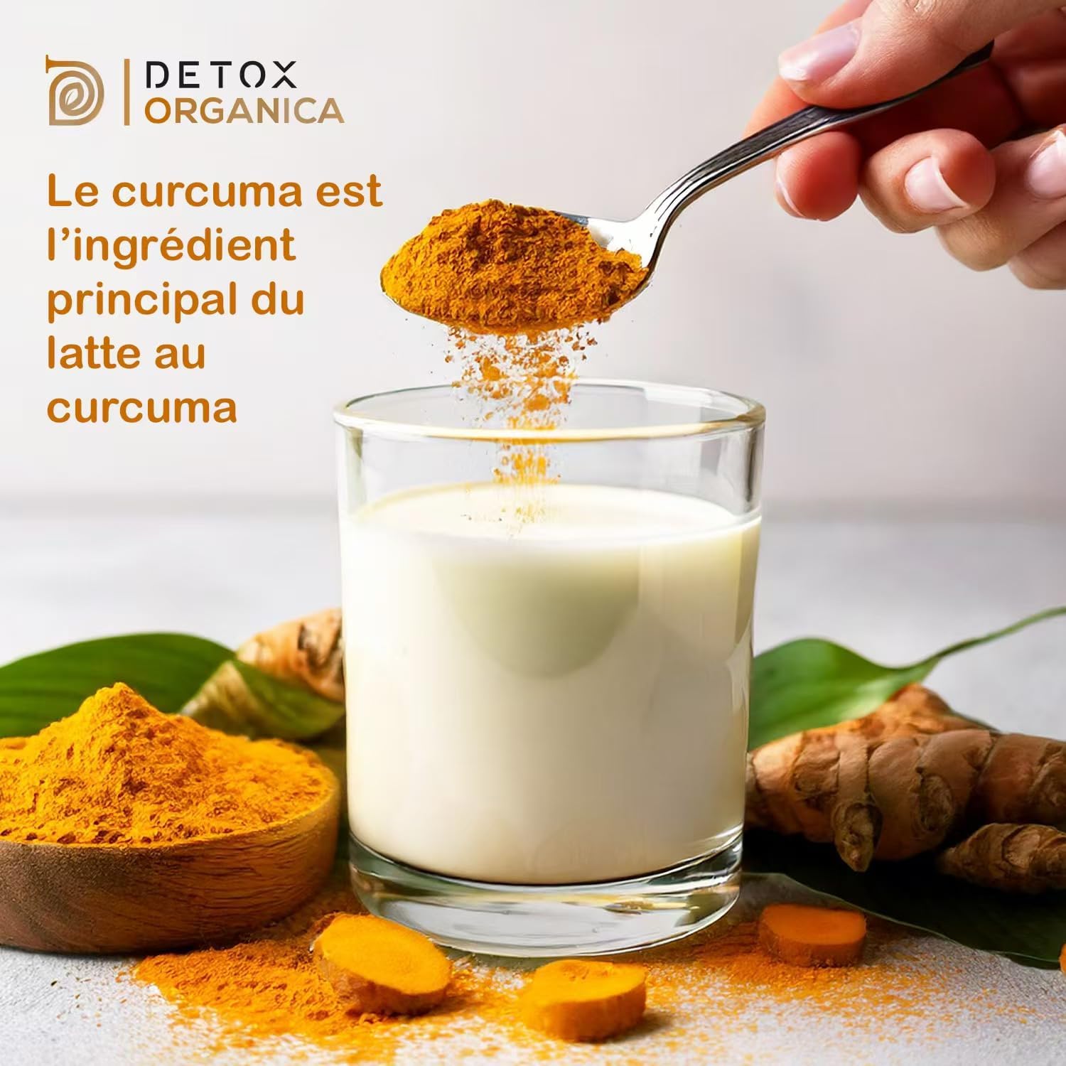 Thumbnail 3 de Detox Organica Poudre de curcuma bio 250 g — 100% naturel, vegan, sans additifs