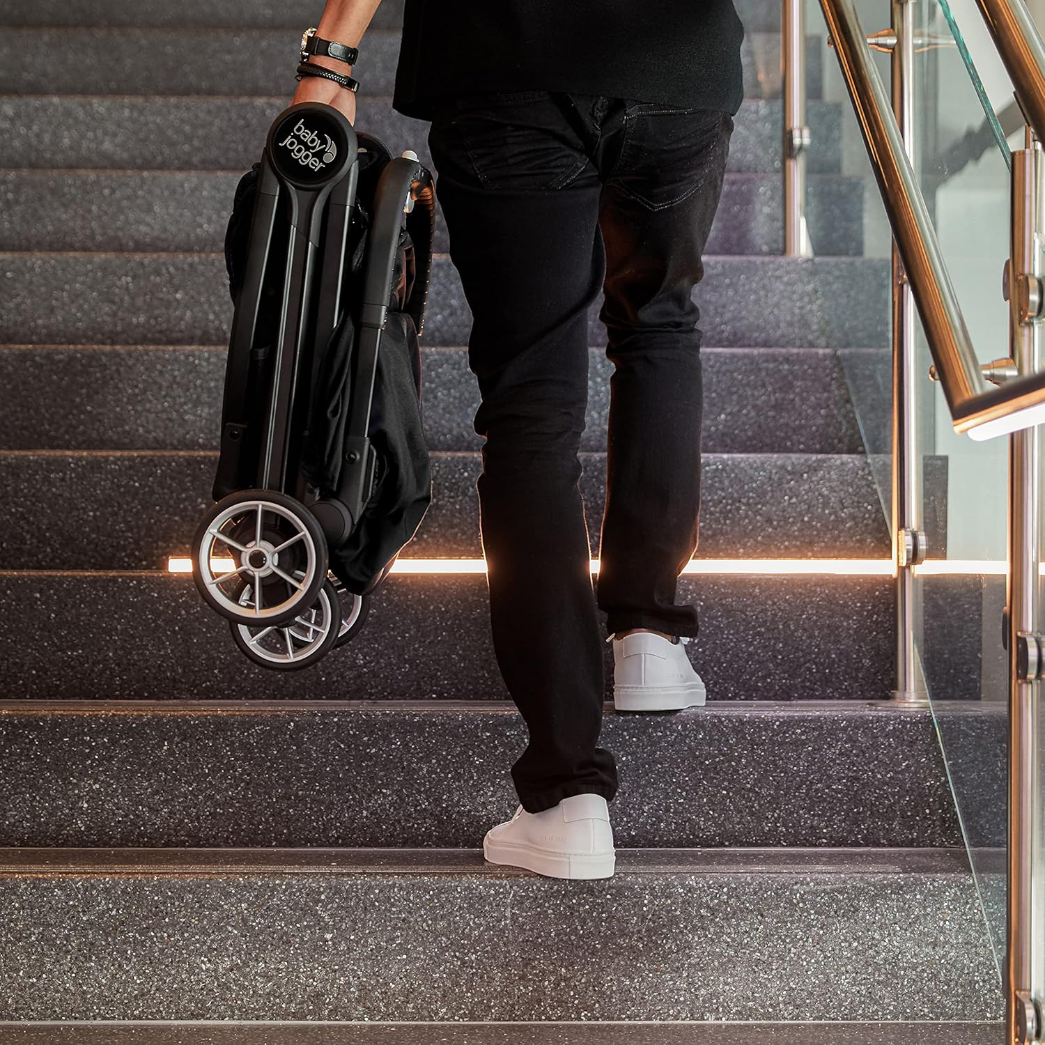 Thumbnail 6 de Baby Jogger City Tour 2 Reisebuggy (Shadow Grey) – leichter City-Buggy mit Einhand-Faltsystem