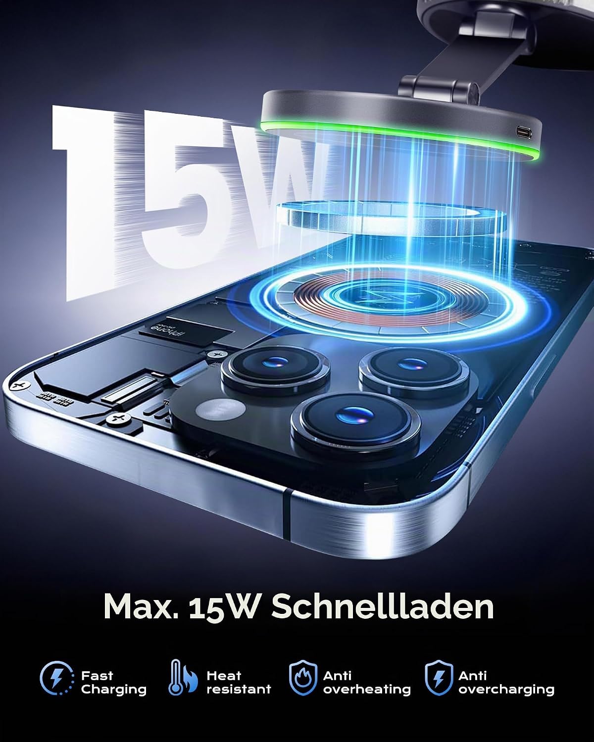 Thumbnail 1 de MagSafe KFZ Halterung mit 15 W Ladefunktion
