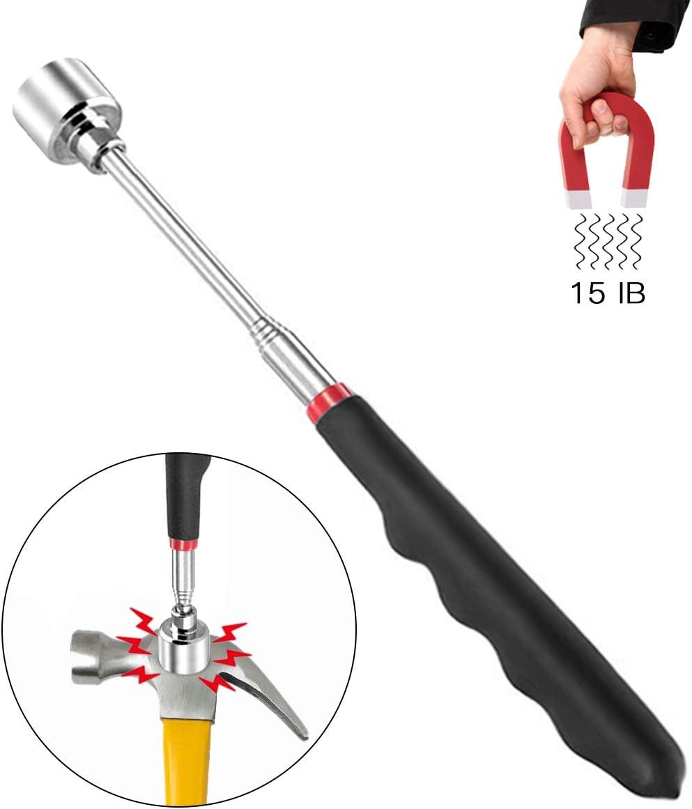 Detalle 2 de 5 PCS Outil de Préhension Magnétique Télescopique LED