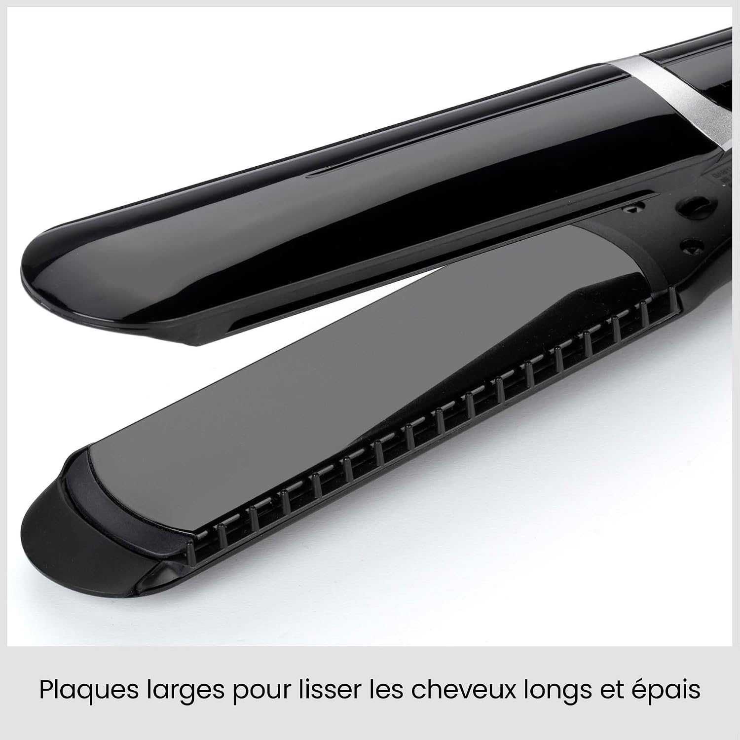 Detalle de BaByliss ST397E Sleek Control Wide stijltang met platen van 35 mm
