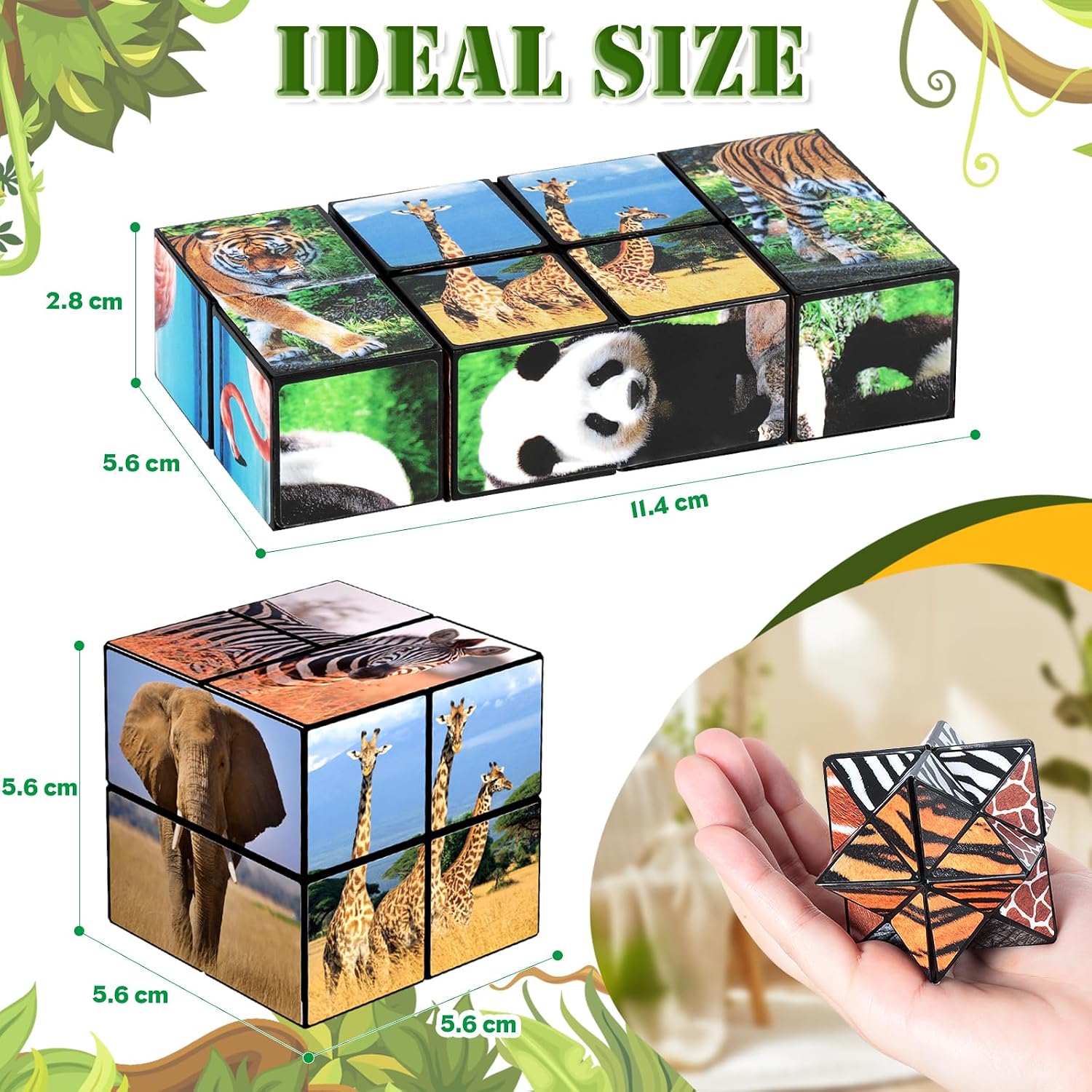 Thumbnail 4 de Euclidean Cube Infinity Cube 5.6 cm fidget toy