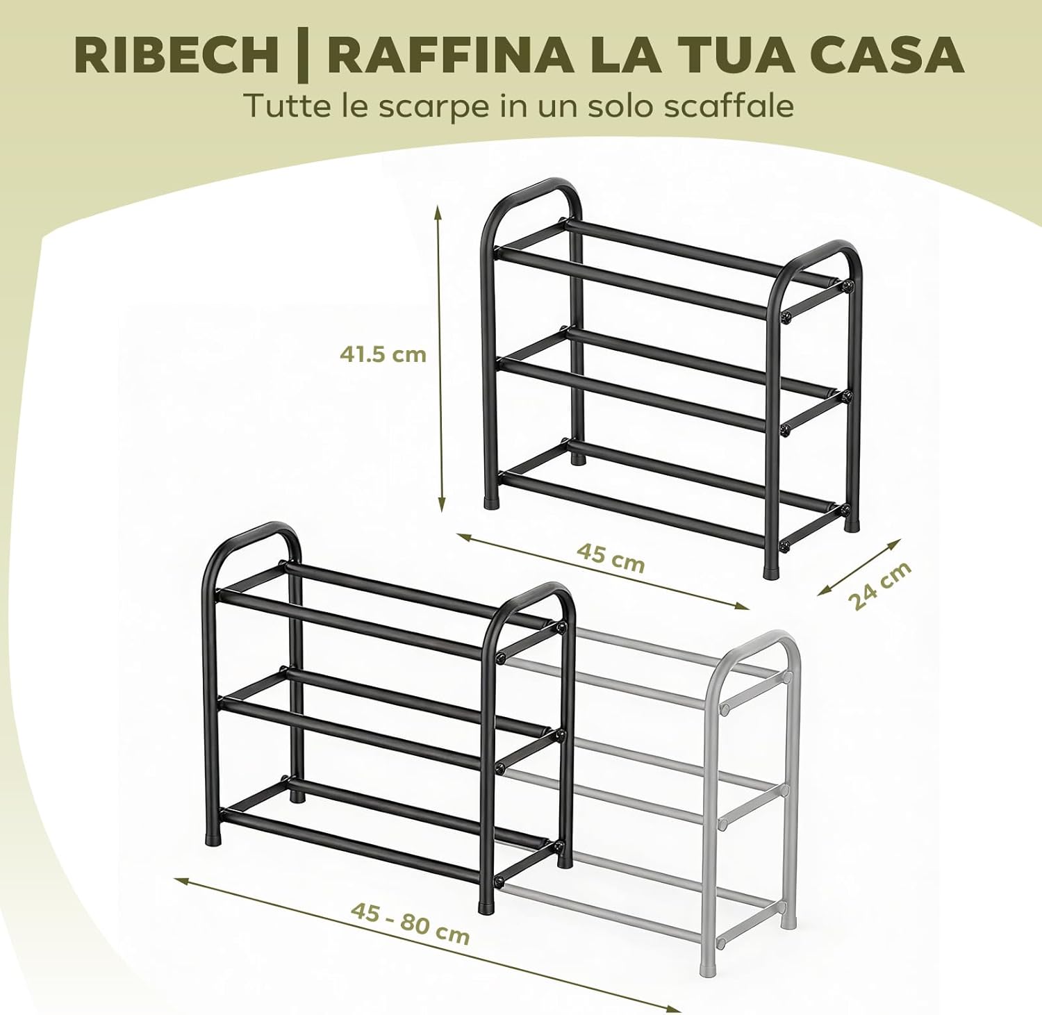 Thumbnail 5 de Ribech Scarpiere Estensibile 45-80 cm 👞
