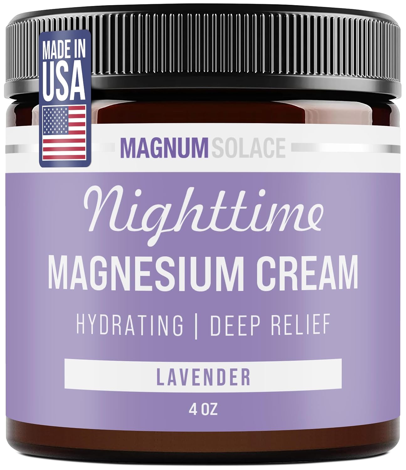 Imagen de Magnum Solace Magnesium Lotion – Nighttime Lavender Cream en OfertitasTOP