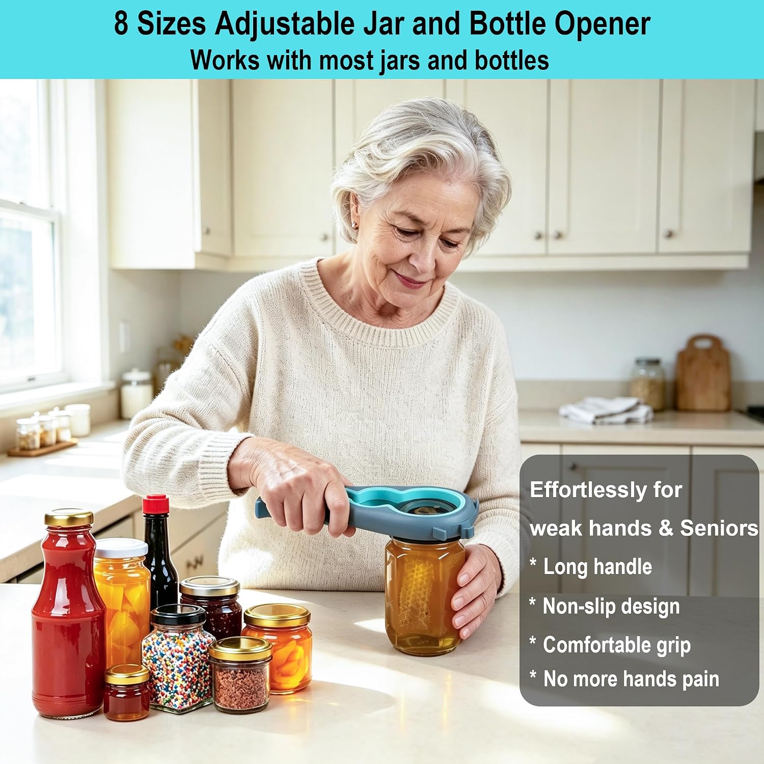 Thumbnail 3 de Otstar Jar Opener for Seniors 🥫