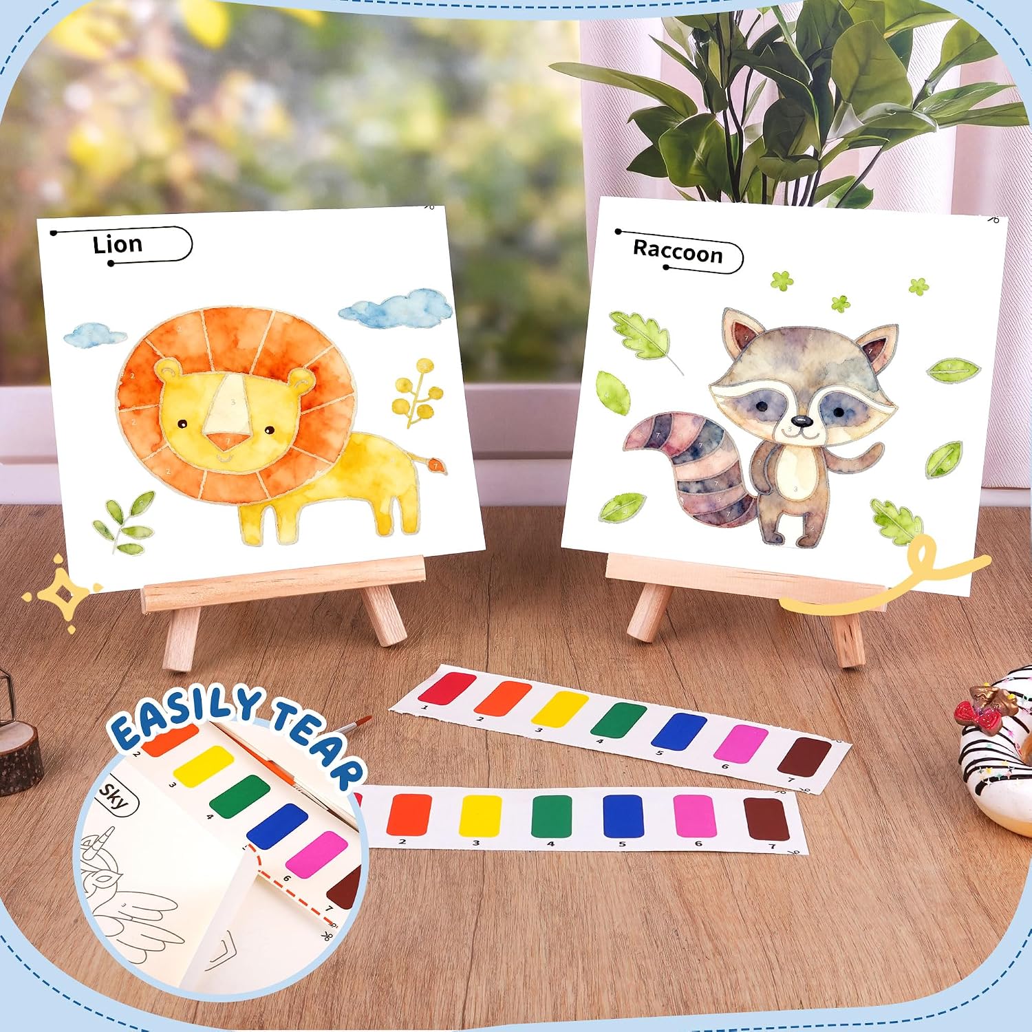 Thumbnail 4 de Water colour book for kids, 20 pages