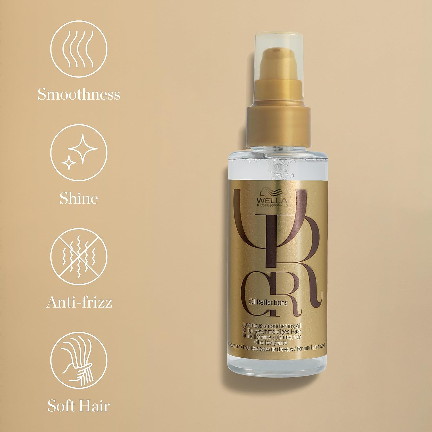Thumbnail 3 de Wella Professionals Oil Reflections Luminous Smoothening Hair Oil for radiant shine & silky smoothness